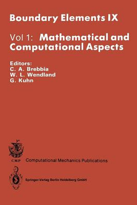 Mathematical and Computational Aspects by Carlos A. Brebbia