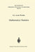 Mathematical Statistics by Bartel Leendert Van Der Waerden