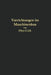 Vorrichtungen Im Maschinenbau Nebst Anwendungsbeispielen by Otto Lich