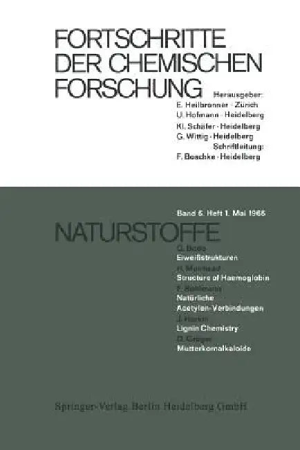 Naturstoffe by D. Gröger, J. Harkin, F. Bohlmann