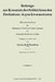 Beiträge Zur Kenntnis Des Schleichens Der Drehstrom-Asynchronmotoren: Dissertation Zur Erlangung Der Würde Eines Doktor-Ingenieurs Der Technischen Hoc by Erich Wandeberg