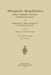 Allergische Krankheiten: Asthma Bronchiale, Heufieber Urticaria Und Andere by W. Storm Van Leeuwen, Friedrich Verzár
