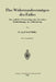 Das Widerstandsvermögen Des Fußes: Eine Qualitative Untersuchung Unter Besonderer Berücksichtigung Der Fußbekleidung by Eduard Möhler