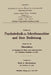 Beiträge Zur Psychotechnik Der Schreibmaschine Und Ihrer Bedienung by Erich Alexander Klockenberg