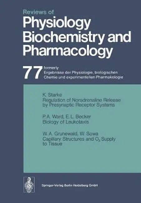 Ergebnisse Der Physiologie, Biologischen Chemie Und Experimentellen Pharmakologie by R. H. Adrian