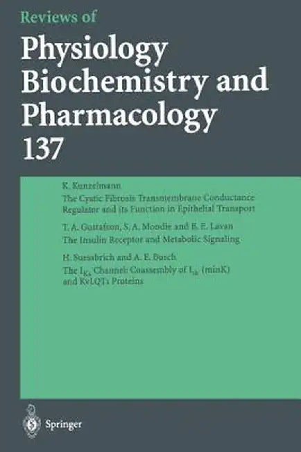 Reviews of Physiology, Biochemistry and Pharmacology by M. P. Blaustein