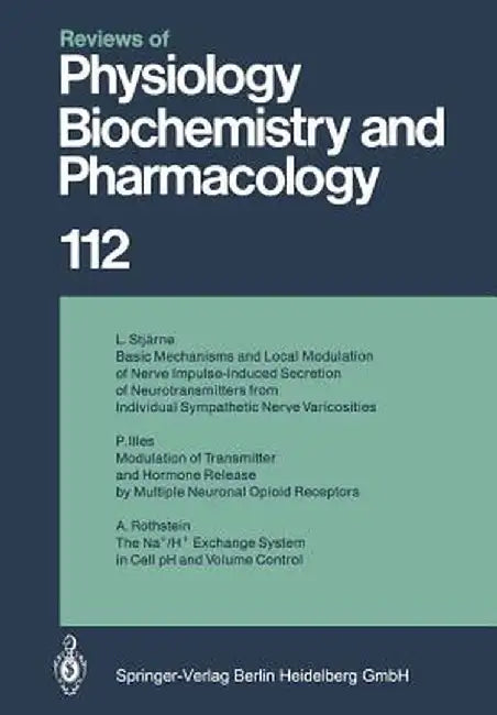 Reviews of Physiology, Biochemistry and Pharmacology by M. P. Blaustein