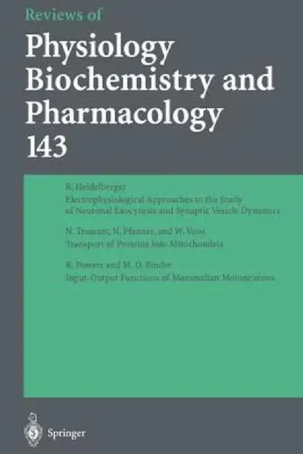 Reviews of Physiology, Biochemistry and Pharmacology by A. Miyajima