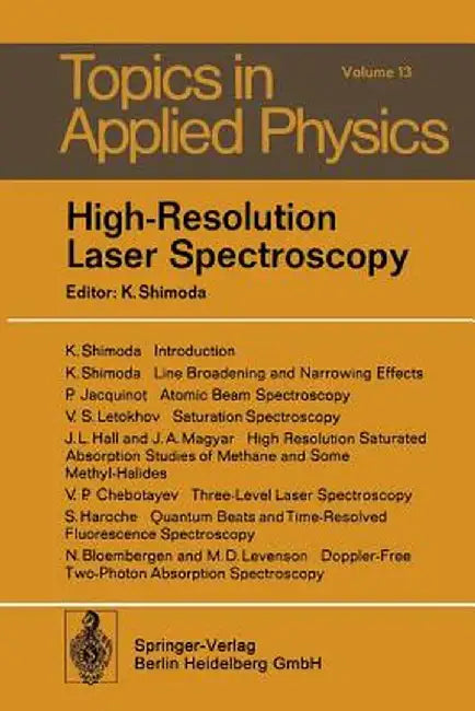 High-Resolution Laser Spectroscopy by K. Shimoda