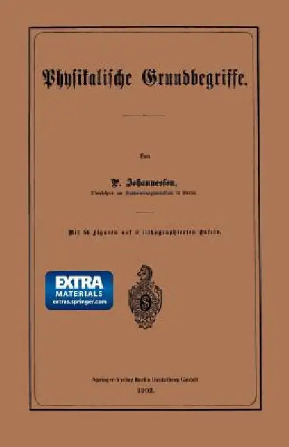 Physikalische Grundbegriffe by P. Johannesson