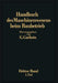 Handbuch Des Maschinenwesens Beim Baubetrieb: Dritter Band Die Geräte Für Erd- Und Felsbewegungen by Georg Garbotz
