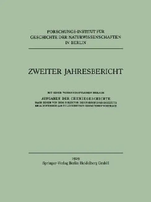 Zweiter Jahresbericht by J. Ruska