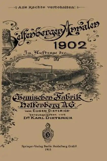Helfenberger Annalen 1902 by Karl Dieterich