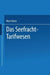 Das Seefracht-Tarifwesen by Kurt Giese
