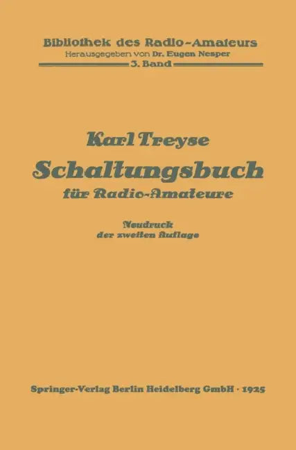 Schaltungsbuch Für Radio-Amateure by Karl Treyse