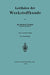 Leitfaden Der Werkstoffkunde by Rudolf Jockel
