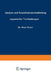 Analyse Und Konstitutionsermittelung Organischer Verbindungen by Hans Meyer