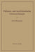 Färberei- Und Textilchemische Untersuchungen: Anleitung Zur Chemischen Und Koloristischen Untersuchung Und Bewertung Der Rohstoffe, Hilfsmittel Und Er by Paul Heermann