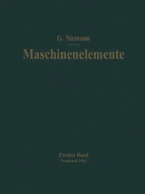 Getriebe by Gustav Niemann, Hans Winter