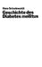 Geschichte Des Diabetes Mellitus by Hans Schadewaldt
