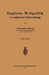 Englische Weltpolitik in Englischer Beleuchtung by Ferdinand Tönnies