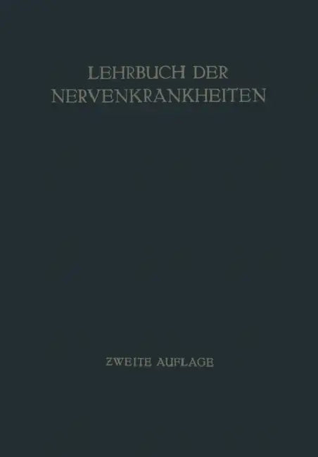 Lehrbuch Der Nervenkrankheiten by Hans Curschmann, Franz Kramer
