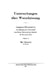 Untersuchungen Über Wurzelatmung: Inaugural-Dissertation Zur Erlangung Der Doktorwürde Einer Hohen Philosophischen Fakultät Der Universität Köln by Max Löweneck
