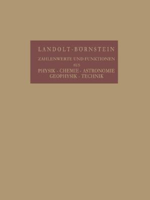 Astronomie Und Geophysik by Julius Bartels, Georg Joos, Paul Ten Bruggencate