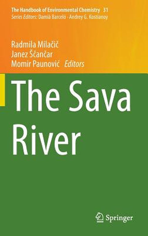 The Sava River by Radmila Milačič