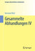 Gesammelte Abhandlungen IV by Hermann Weyl