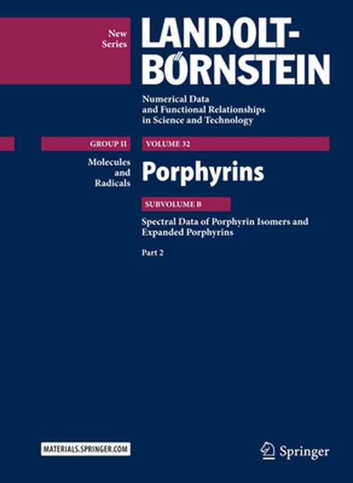 Porphyrins - Spectral Data of Porphyrin Isomers and Expanded Porphyrins by V. Gupta