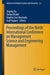 Proceedings of the Ninth International Conference on Management Science and Engineering Management by Jiuping Xu