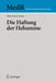 Die Haftung Der Hebamme by Hilke Marie Knehe