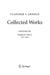 Vladimir Arnold: Collected Works by Arnold, Vladimir I.