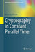 Cryptography in Constant Parallel Time by Benny Applebaum