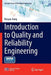 Introduction to Quality and Reliability Engineering by Renyan Jiang
