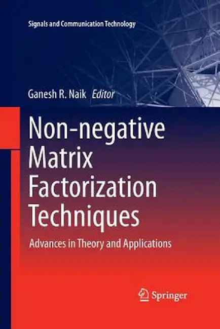 Non-Negative Matrix Factorization Techniques: Advances in Theory and Applications by Ganesh R. Naik