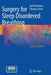 Surgery for Sleep Disordered Breathing by Karl Hörmann