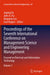 Proceedings of the Seventh International Conference on Management Science and Engineering Management: Focused on Electrical and Information Technology by Jiuping Xu