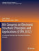 8th Congress on Electronic Structure: Principles and Applications (Espa 2012): A Conference Selection from Theoretical Chemistry Accounts by Juan J. Novoa