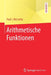 Arithmetische Funktionen by Paul J. McCarthy, Markus Hablizel