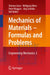 Mechanics of Materials - Formulas and Problems: Engineering Mechanics 2 by Dietmar Gross