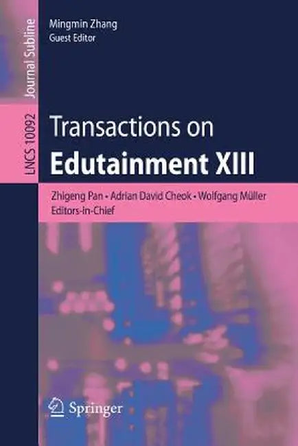 Transactions on Edutainment XIII by Zhigeng Pan