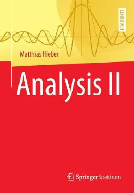 Analysis II by Matthias Hieber