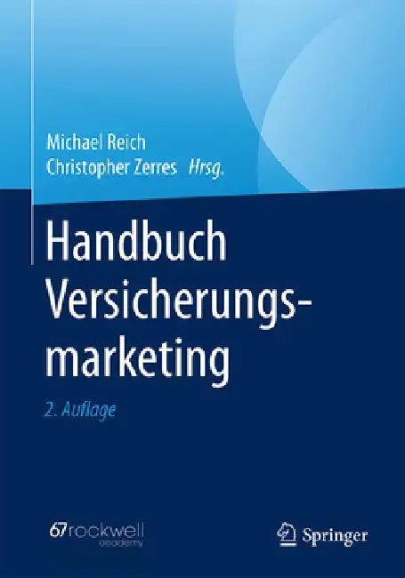 Handbuch Versicherungsmarketing by Michael Reich, Christopher Zerres
