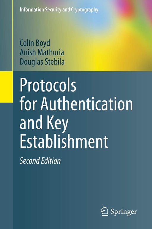 Protocols for Authentication and Key Establishment by Boyd/Colin