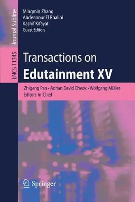 Transactions on Edutainment XV by Zhigeng Pan