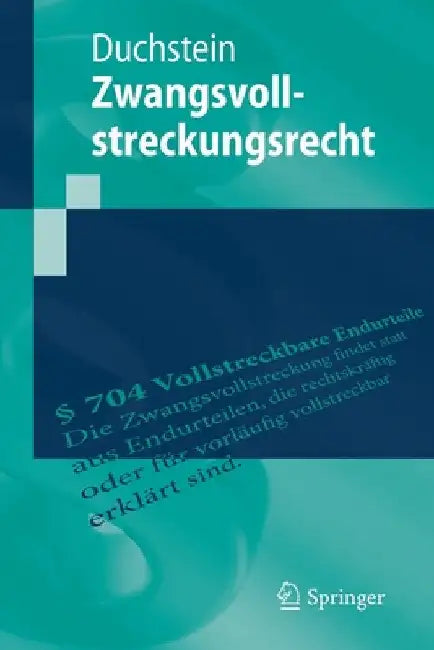 Zwangsvollstreckungsrecht by Michael Duchstein