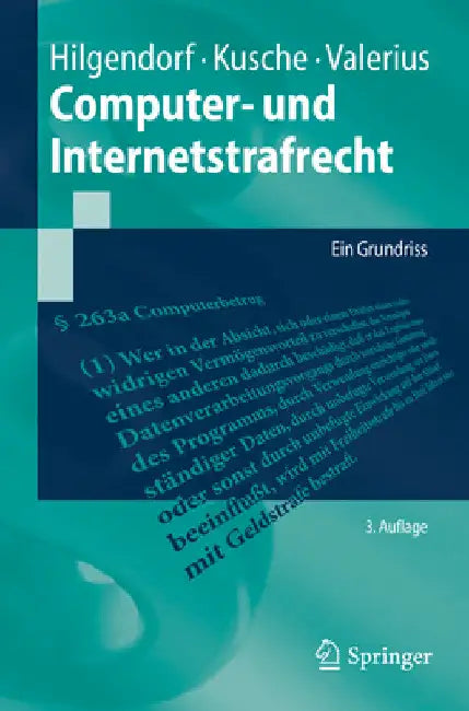 Computer- Und Internetstrafrecht: Ein Grundriss by Eric Hilgendorf
