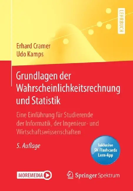 Grundlagen Der Wahrscheinlichkeitsrechnung Und Statistik: Eine Einführung Für Studierende Der Informatik, Der Ingenieur- Und Wirtschaftswissenschaften by Erhard Cramer